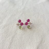 スモモみたいなつぶつぶピアス K10