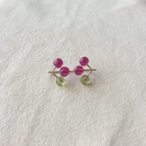 スモモみたいなつぶつぶピアス K10