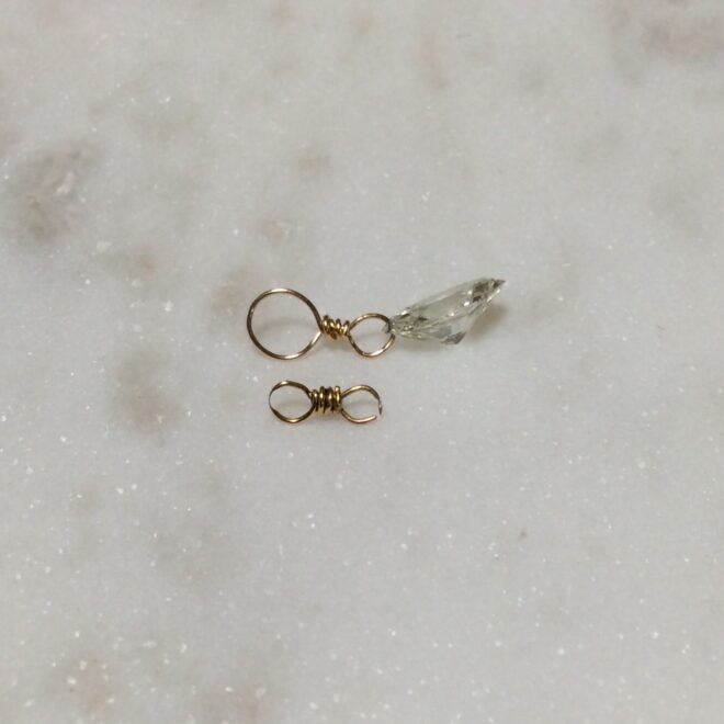 劣化で切れたK18ワイヤ製バチカン