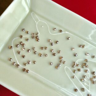 小ぶりのブリオレットダイヤ33.65ctを小山買い