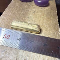 お客様のジュエリーリフォーム中　価格高騰の今こそお手持ちのジュエリーのリフォームがおすすめ